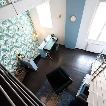 Maison Triplex Jj - Ecrin Verdoyant Au Coeur De Guest house Lyon